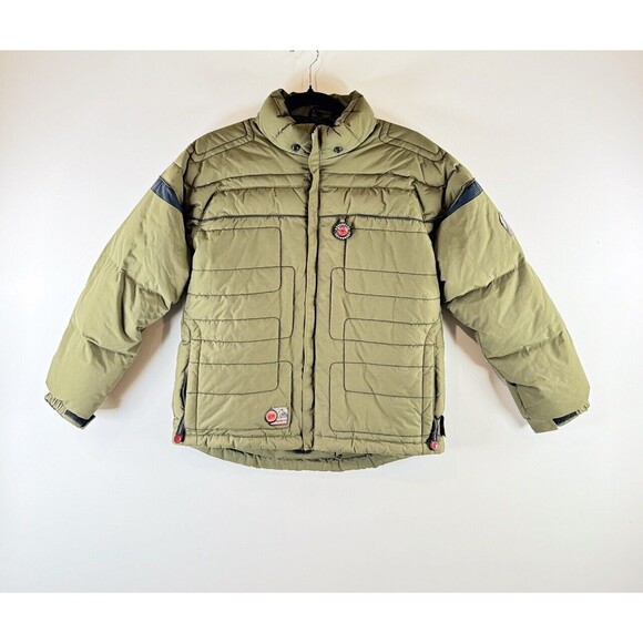 Obermeyer Boys Jacket Green Full Zip Puffer Quilted Winter Outdoor Preschool 8